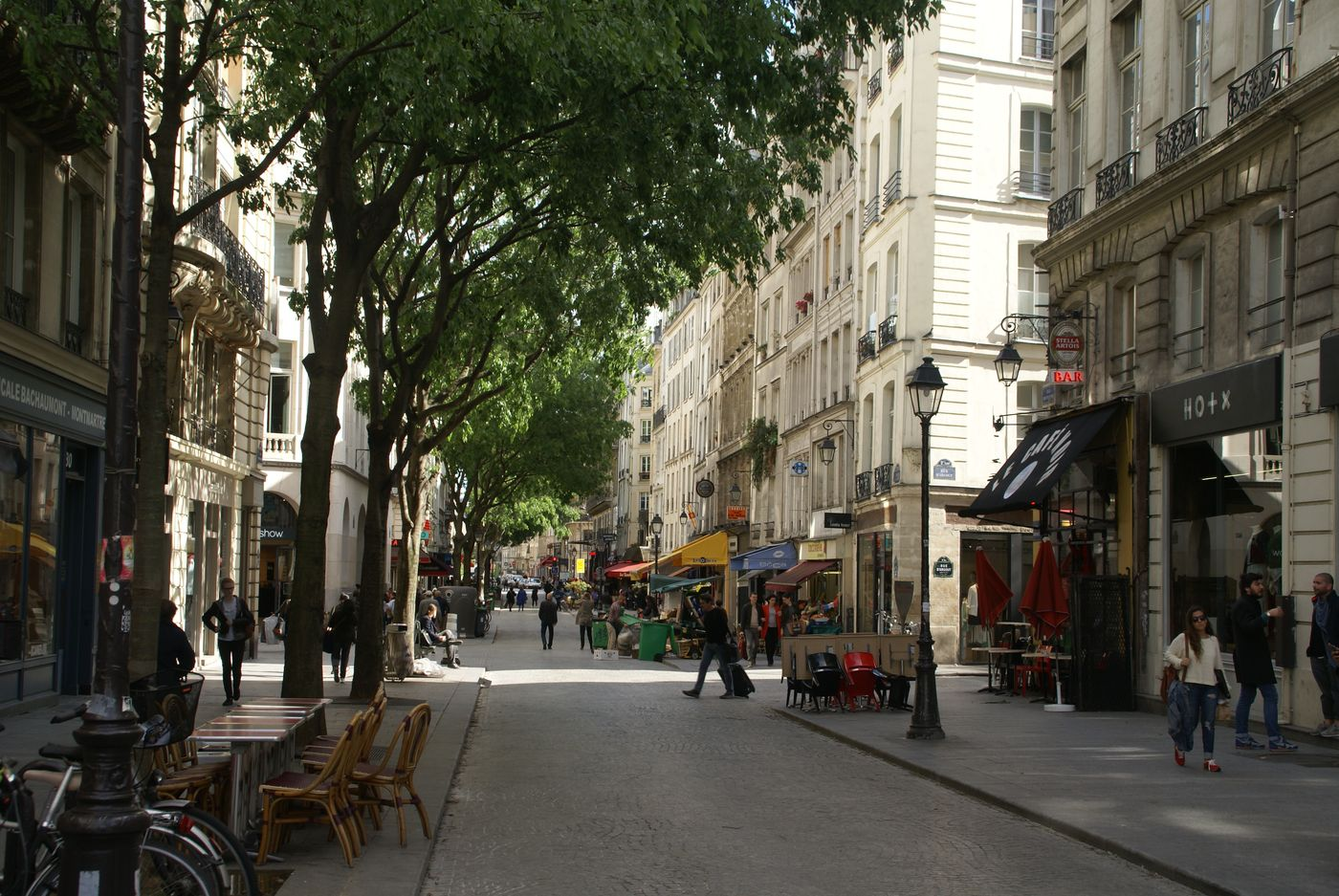 Rue piétonne